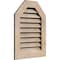 Ekena Millwork Octagonal Top Gable Vent Functional, Pine Gable Vent w/ 1" x 4" Flat Trim Frame, 30"W x 22"H GVWOT30X2201SFUPI - alternate 5